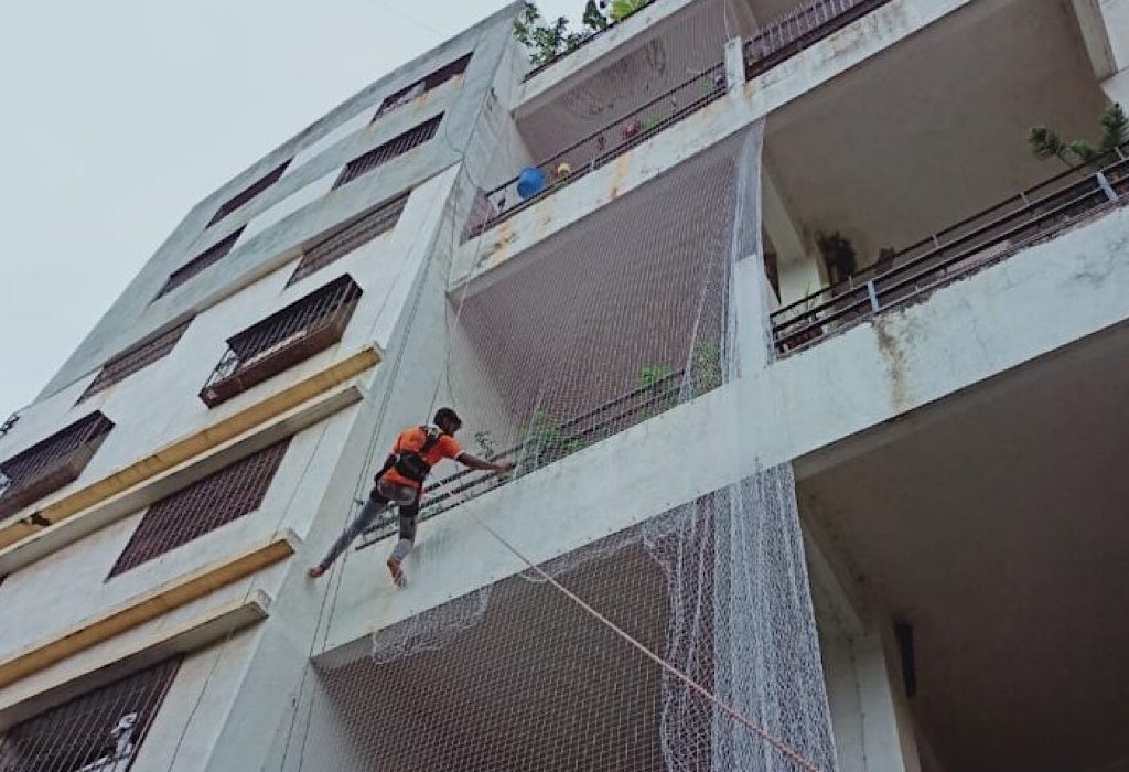 Terrace Bird Pigeon Nets Pune